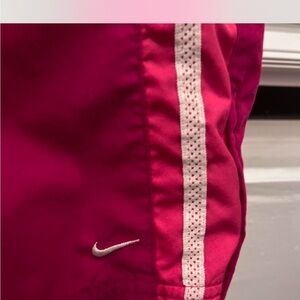 PINK NIKE jogger track pants